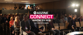 Banner ADZINE CONNECT Marketing. Tech. Media.